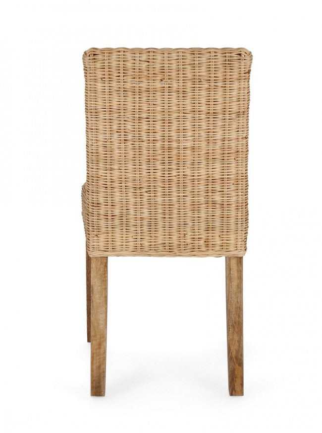 Sedia 47x55x87 cm Analuz in Rattan-3