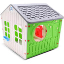 Casetta Gioco per Bambini Village 140x108x115 h cm in Plastica Multicolor-6