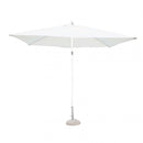 Ombrellone da Giardino Nice 2x3 m in Alluminio Bianco-2