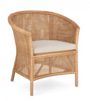 Poltrona Soggiorno 76x65x80 cm Adelfa in Rattan-1