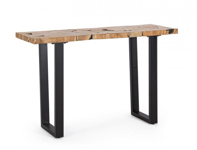 Consolle 120x40x75 cm Elwood in Legno-1