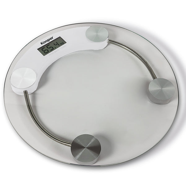 Balance Electronique Max 150 Kg en Verre Transparent Kooper prezzo