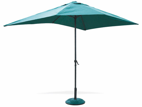 prezzo Parasol de jardin rectangulaire 3x2 m mât aluminium Ø38 mm Soriani Vert