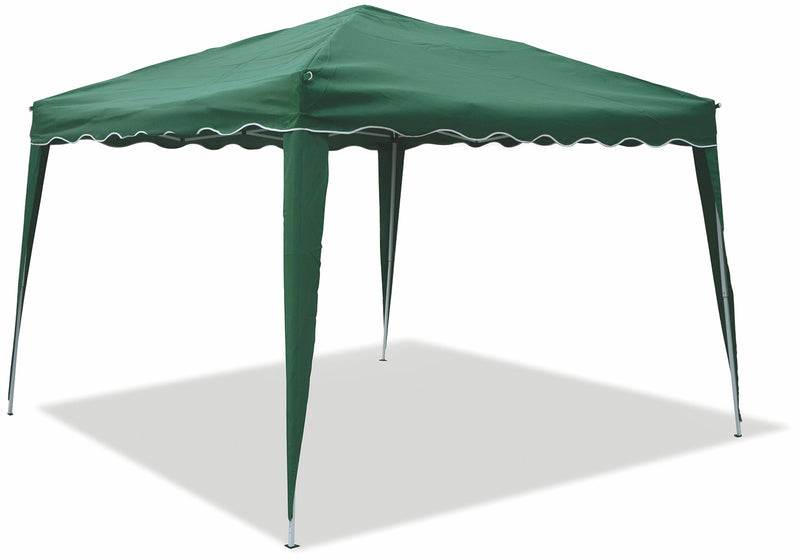 Gazebo da Giardino in Alluminio Richiudibile 3x3m Soriani Tenerè Verde-1