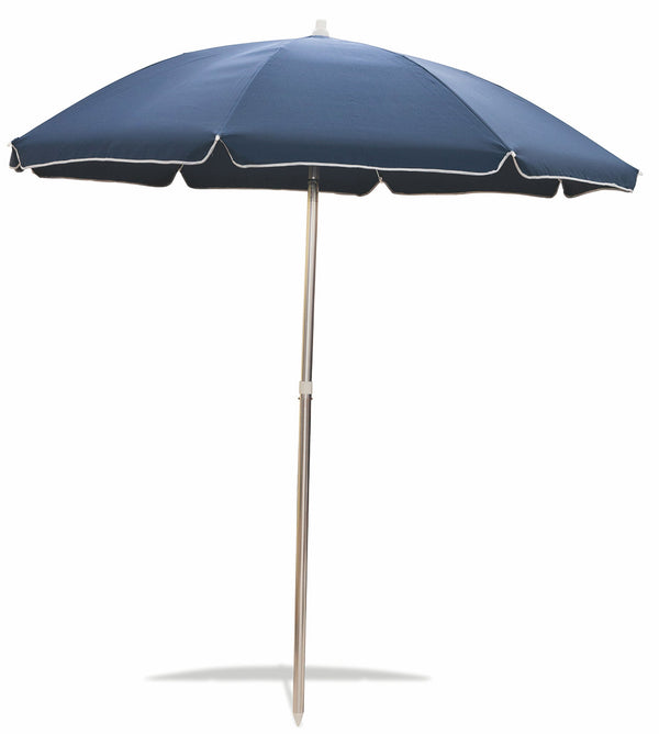 Parasol de jardin en aluminium Ø220 cm Soriani Rimini Bleu prezzo