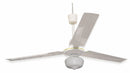 Ventilatore da Soffitto 3 Pale e Lampada Ø140 cm 5 Velocità Kooper Bianco-1