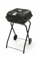 Barbecue a Carbone Carbonella Quadrato 46x46 cm Soriani Nero-2