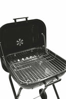 Barbecue a Carbone Carbonella Quadrato 46x46 cm Soriani Nero-5