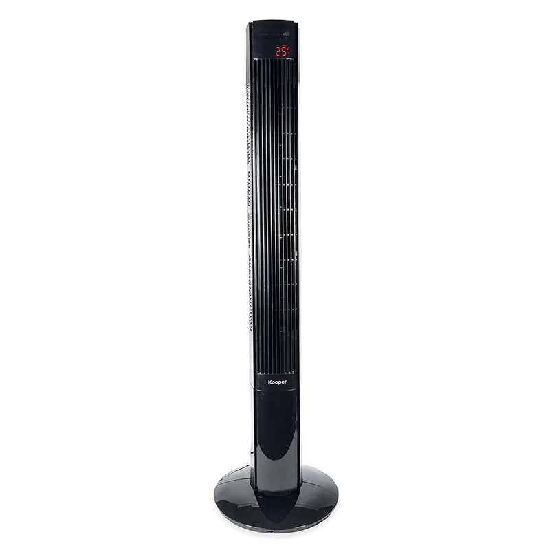 Ventilatore a Torre da Pavimento H117 cm 55W Kooper Obelisk Nero-3