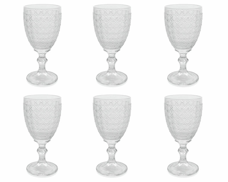 Set 6 Calici in Vetro 235 ml Villa d'Este Home Tivoli Strand-1