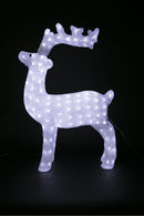 Renna Luminosa 160 LED 53x20x67 cm Bianca Soriani-3