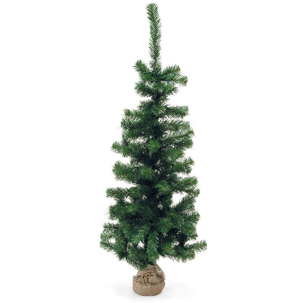 Mini Sapin de Noël Artificiel H120 cm avec Socle en Jute XMas Vert acquista