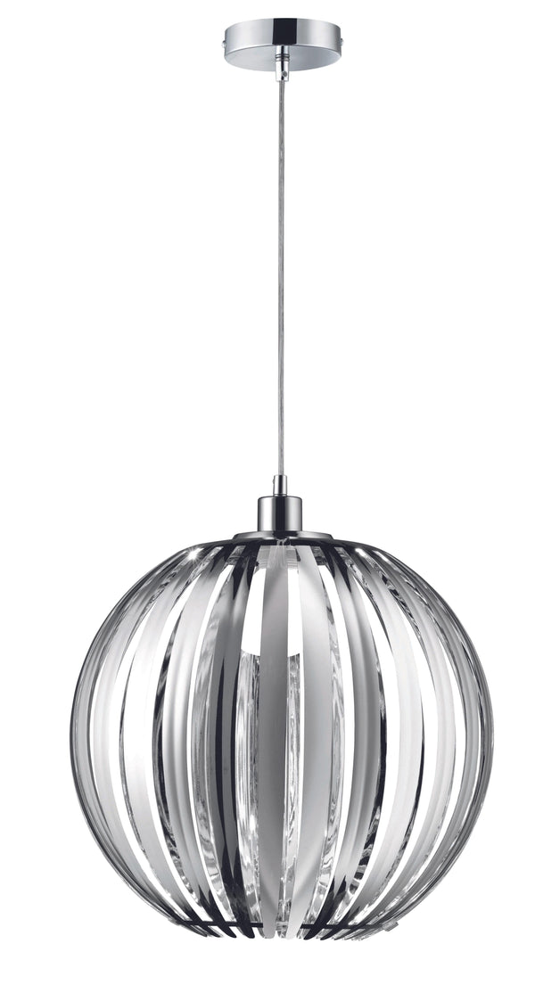 Lampe à suspension d'intérieur E27 en acrylique chromé acquista