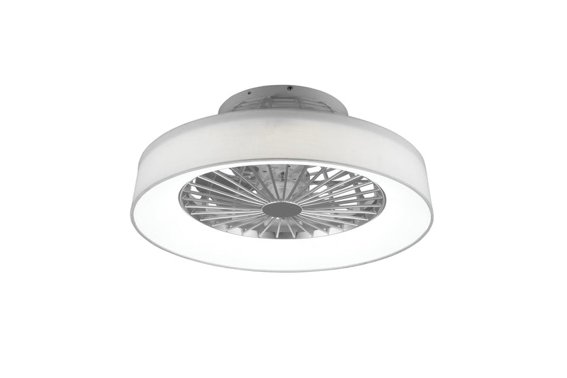 Plafoniera Ventilatore da Interno a led in PLASTICA Bianco