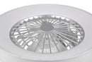 Plafoniera Ventilatore da Interno a led in PLASTICA Bianco