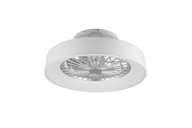 Plafoniera Ventilatore da Interno a led in PLASTICA Bianco