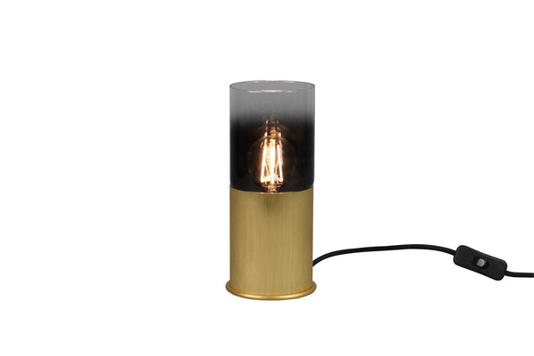 sconto Lampe de table d'intérieur E27 en métal laiton satiné