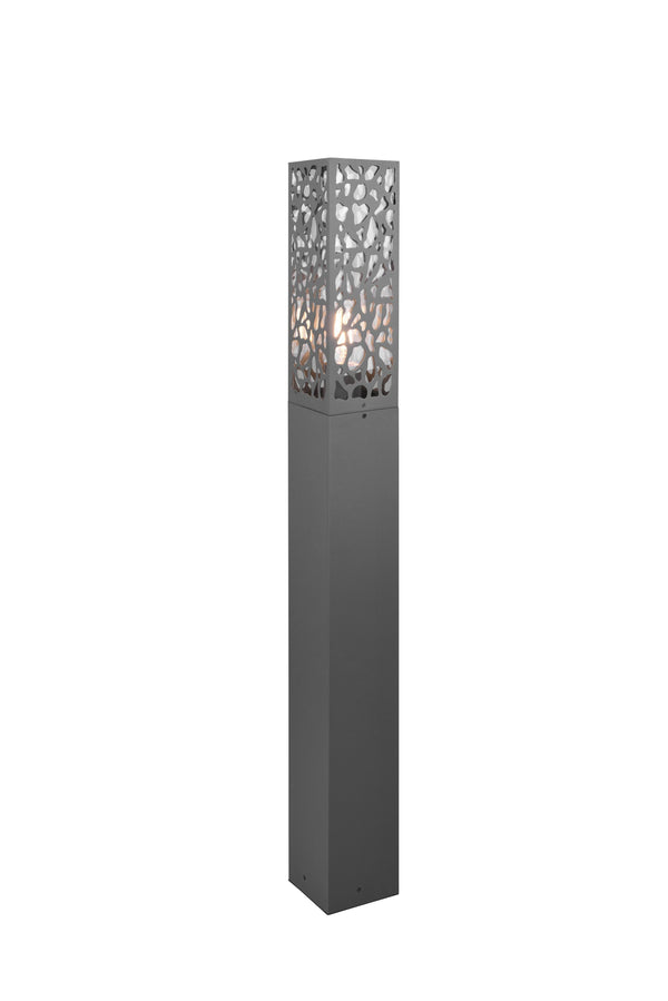 Mât d'extérieur Led en acier anthracite prezzo