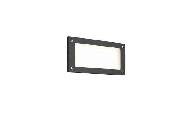 sconto Applique d'extérieur Led en aluminium anthracite