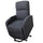 Fauteuil Releveur Electrique 1 Moteur 75x65x101 cm en Tissu Gris