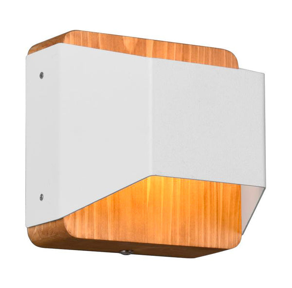 online Applique murale led d'intérieur en métal blanc mat