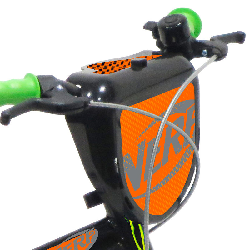 Bicicletta per Bambino 16” 2 Freni Nerf Nera-5