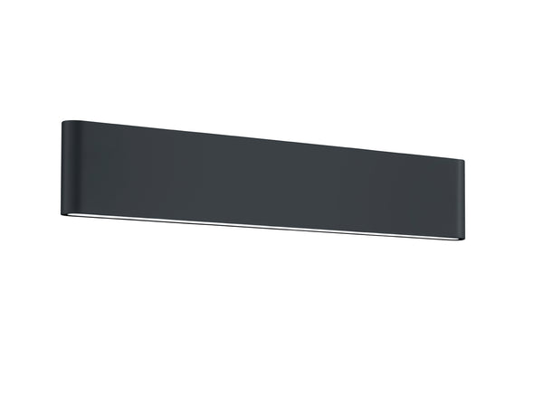 sconto Applique d'extérieur LED en aluminium moulé sous pression anthracite