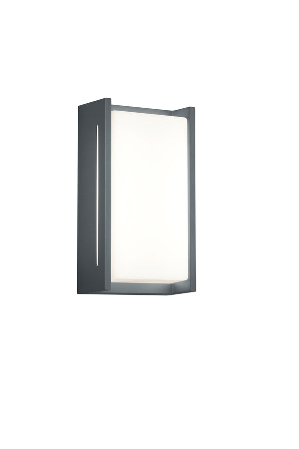 sconto Applique d'extérieur LED en aluminium moulé sous pression anthracite