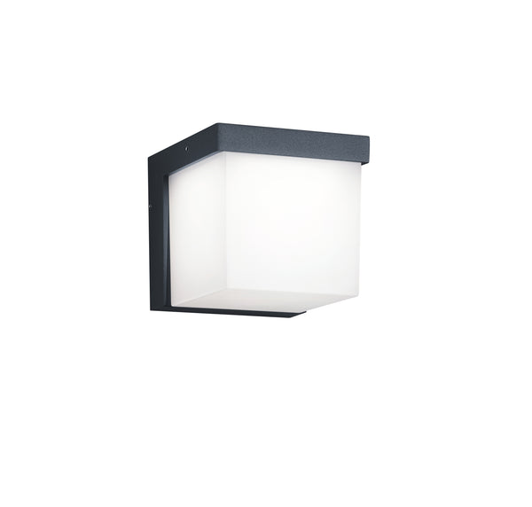 Applique d'extérieur LED en aluminium moulé sous pression anthracite sconto