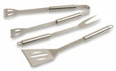 Set 3 Utensili Accessori in Acciaio per Barbecue Bbq Soriani-2