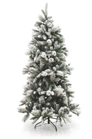 Albero di Natale Innevato 774 Rami Ø120xH210 cm Soriani Vienna-1