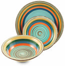 Servizio Piatti 9 Pezzi in Stoneware Soriani Mambo Multicolor-4