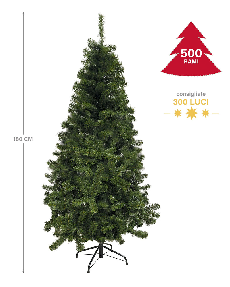 Albero di Natale Soriani Sestriere Verde Varie Misure-10