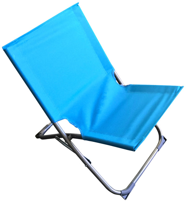 acquista Bain de Soleil Pliant Spiaggina 55x45x52 cm en Acier et Tissu Oxford 600D Turquoise