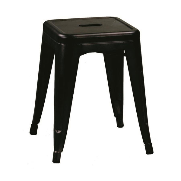 Tabouret Bristol 39x39xh45 cm en fer marron sconto