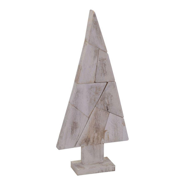 Arbre en bois blanchi 28x9xh60 cm online