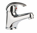 Rubinetto Miscelatore Monocomando Lavabo in Ottone Bonussi Detroit Cromato-1