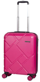 Trolley Valigia Bagaglio a Mano Rigida in ABS 4 Ruote TSA Ravizzoni Mango Fucsia-1