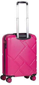 Trolley Valigia Bagaglio a Mano Rigida in ABS 4 Ruote TSA Ravizzoni Mango Fucsia-2