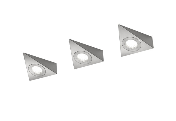 prezzo Applique LED d'intérieur en métal nickel mat