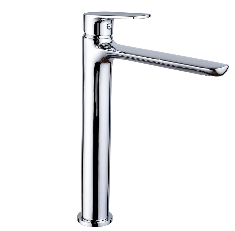 Rubinetto Miscelatore Monocomando Lavabo Alto in Ottone Bonussi Orleans Cromato-1