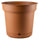 Vase en polypropylène avec réservoir d'eau et soucoupe Tulli Hydral Elements Terracotta Différentes tailles