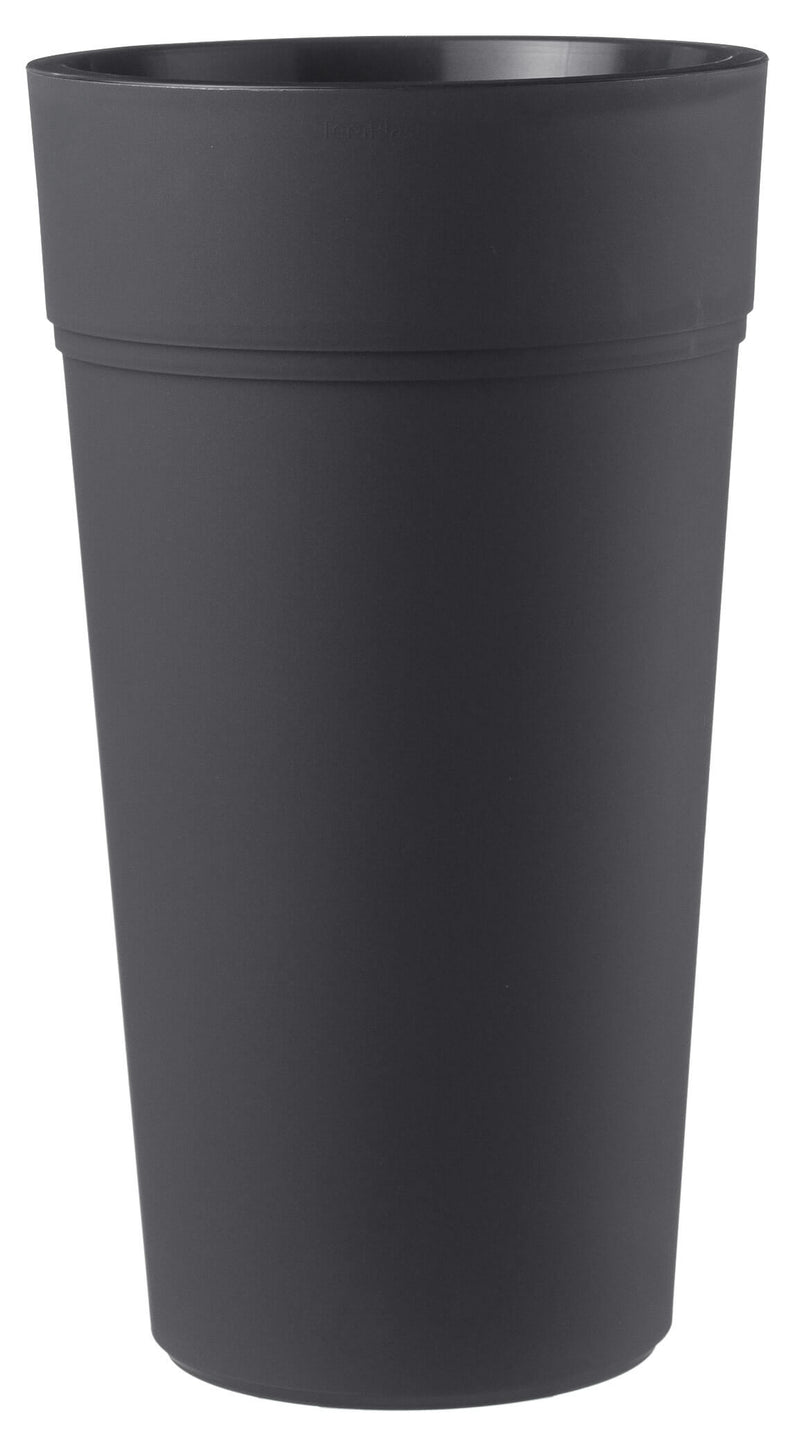 Vaso Ø38x65 cm in Polipropilene con Riserva d'Acqua Tulli Stem Elements 65 Wr Antracite-1