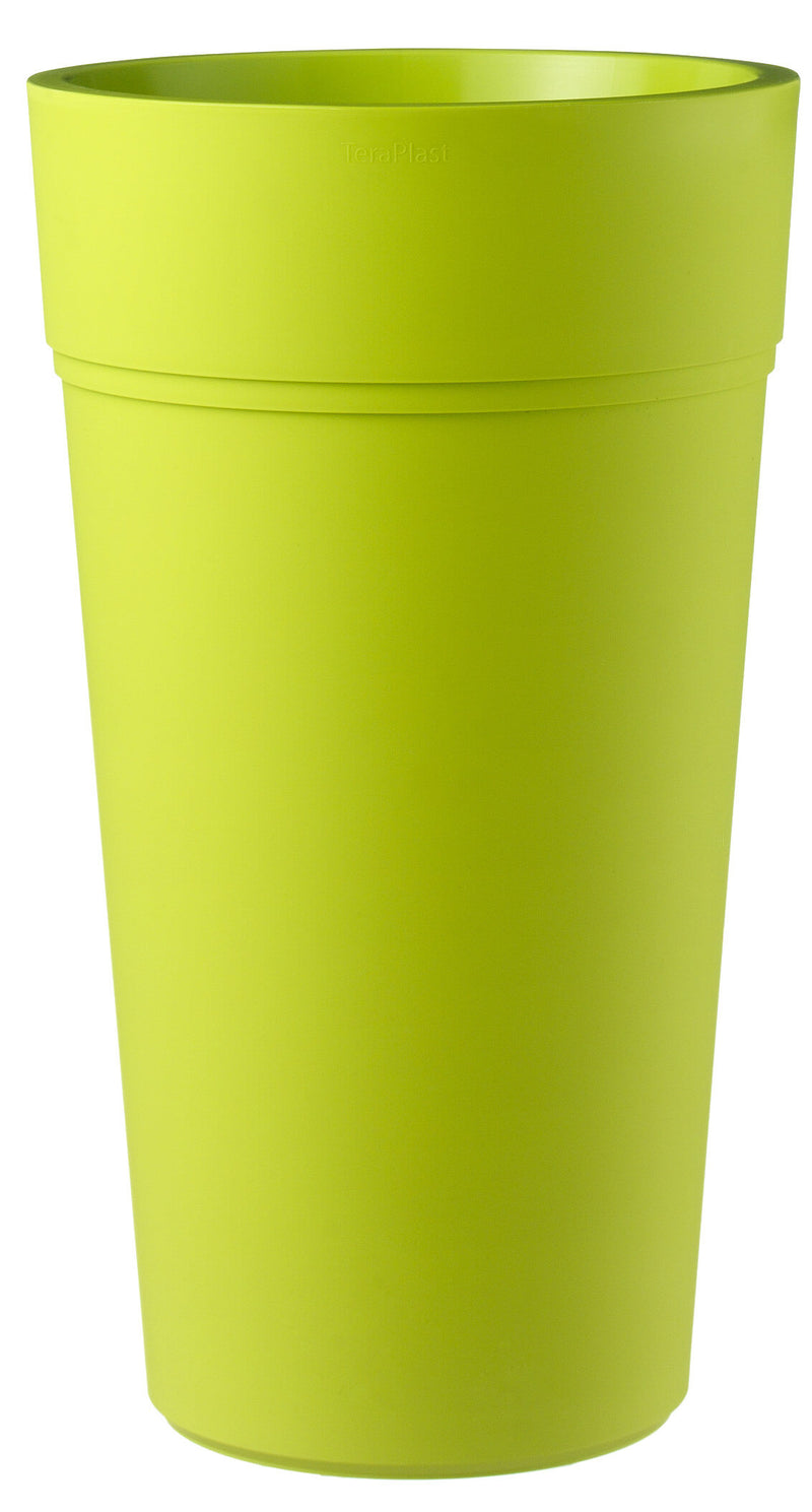 Vaso Ø38x65 cm in Polipropilene con Riserva d'Acqua Tulli Stem Elements 65 Wr Verde Cedro-1