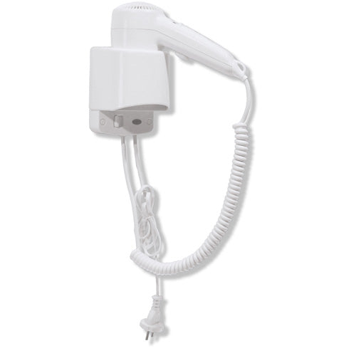 Asciugacapelli Phon Elettrico da Parete a Pistola in Abs Bianco Mediclinics Sc0020-1