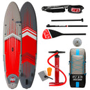 SUP Tavola Stand Up Paddle Gonfiabile 350x81x15 cm Jbay.Zone con Pagaia Zaino e Accessori Comet J3-1