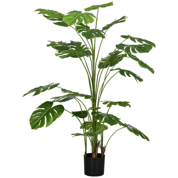 prezzo Pianta Artificiale Monstera da Interno e Esterno H180 cm con Vaso Verde