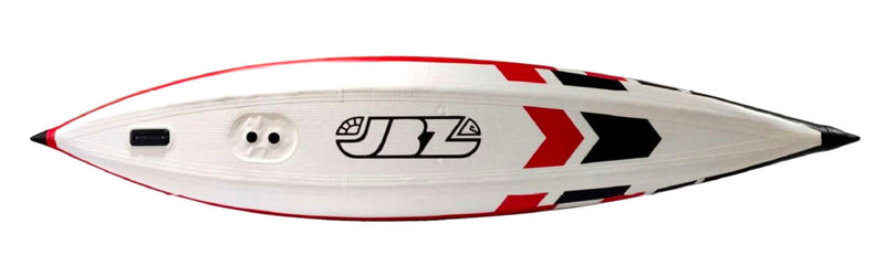 Kayak Gonfiabile Monoposto 385x80 cm con Pagaia Zaino e Accessori Jbay.Zone V-Shape Mono-4