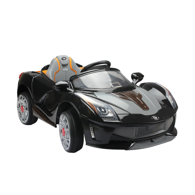 Macchina Elettrica per Bambini 12V Spyder Nera -1