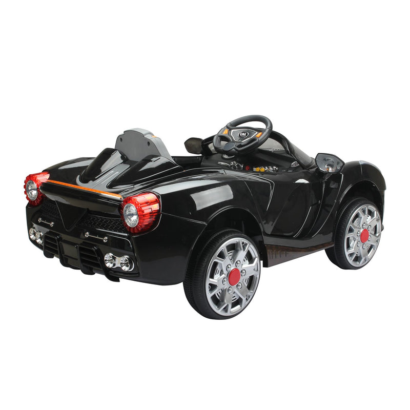 Macchina Elettrica per Bambini 12V Spyder Nera -6